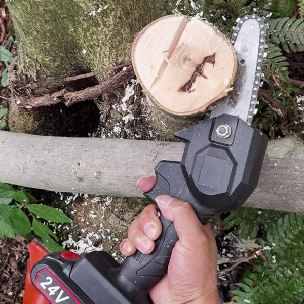 Mini wireless chainsaw – Mini sega elettrica senza fili 02