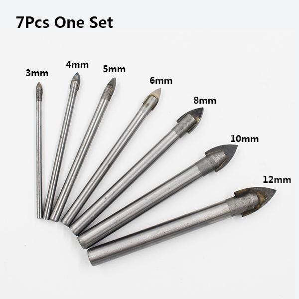 Spear point drill set (7 pcs) – Set di punte per trapano (7 pezzi) 02