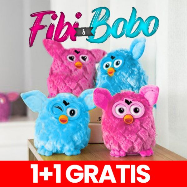 Fibi & Bobo – Giocattolo parlante interattivo (1+1 GRATIS)